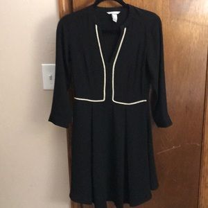 H&M Black Knee Length Dress